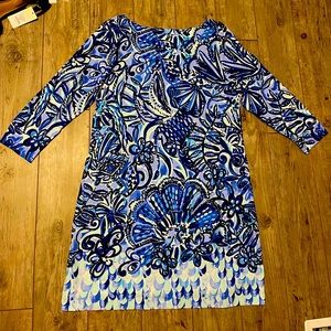 Lilly Pulitzer Hollee Dress Iris Blue Zanzibar Zoo NWT